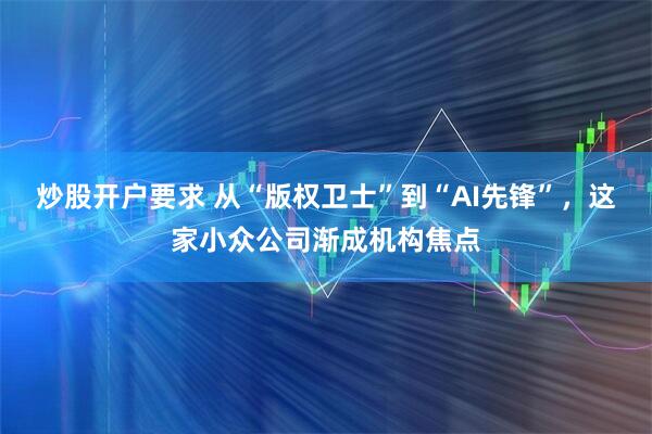 炒股开户要求 从“版权卫士”到“AI先锋”，这家小众公司渐成机构焦点